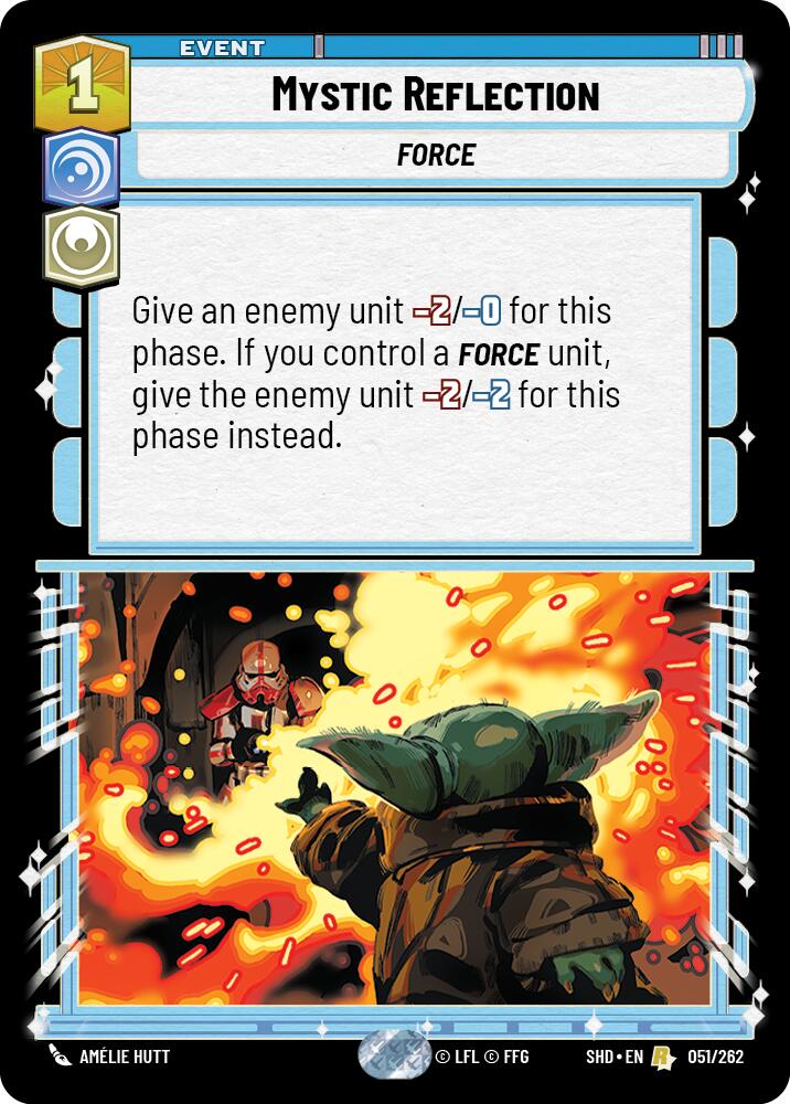 Mystic Reflection (051/262) (051/262) [Shadows of the Galaxy] | Cards and Coasters CA