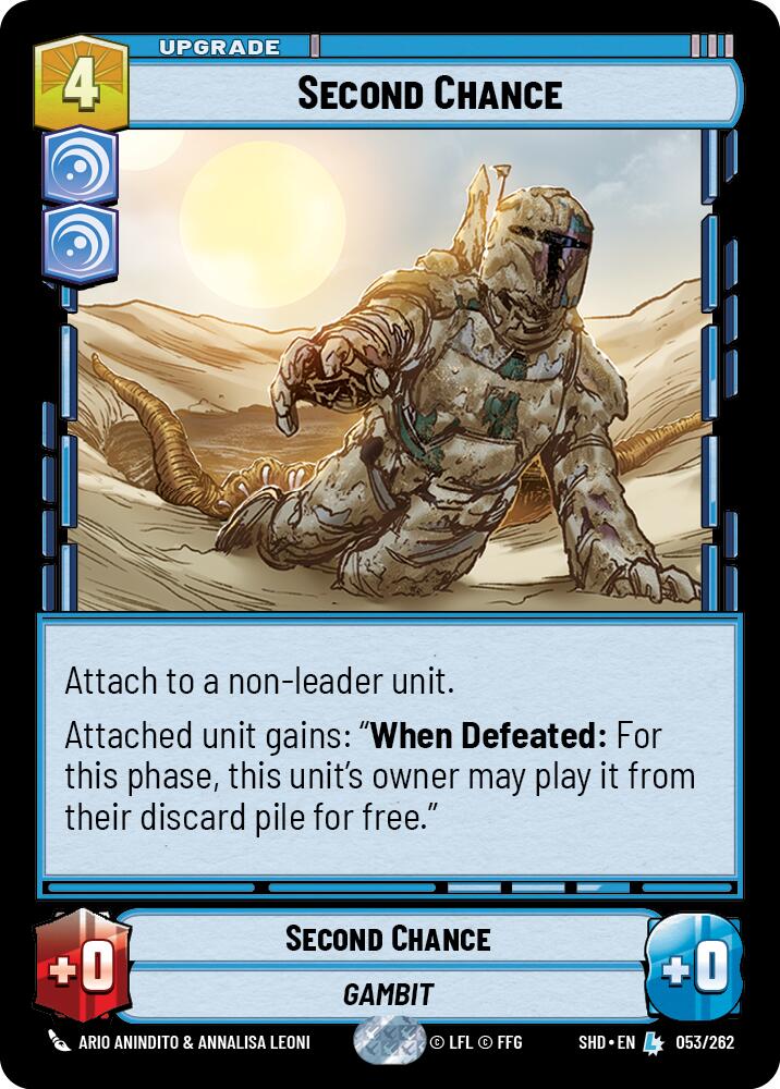 Second Chance (053/262) (053/262) [Shadows of the Galaxy] | Cards and Coasters CA