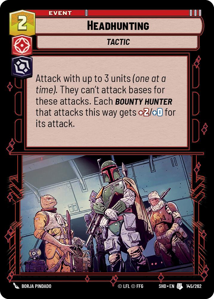 Headhunting (145/262) (145/262) [Shadows of the Galaxy] | Cards and Coasters CA