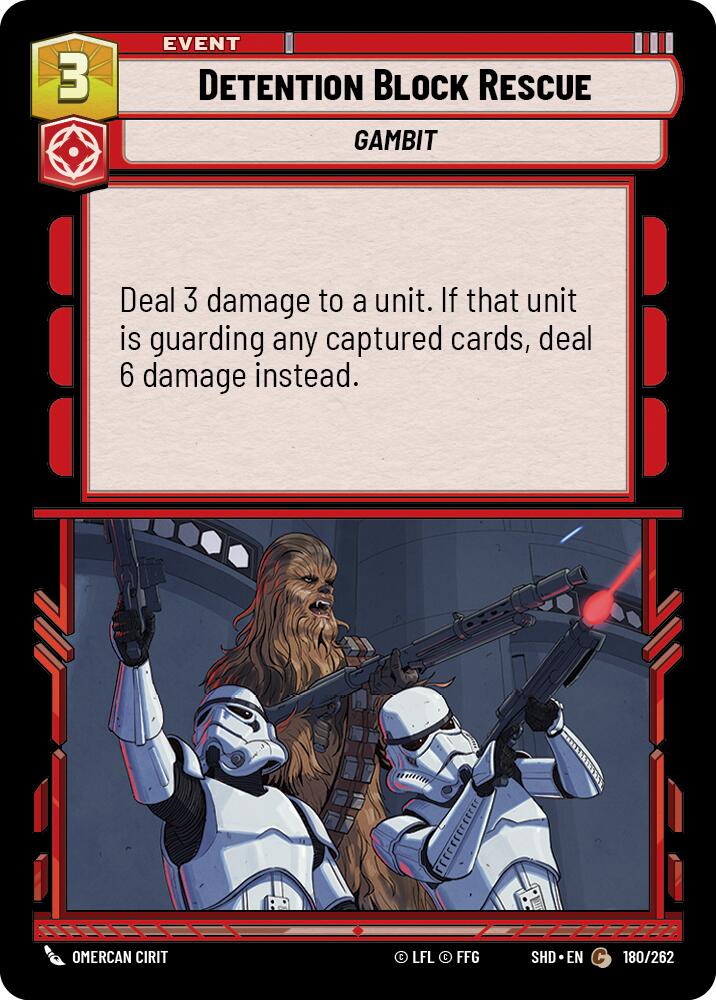 Detention Block Rescue (180/262) [Shadows of the Galaxy] | Cards and Coasters CA