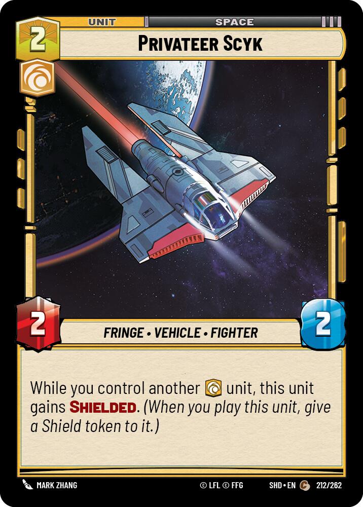 Privateer Scyk (212/262) (212/262) [Shadows of the Galaxy] | Cards and Coasters CA