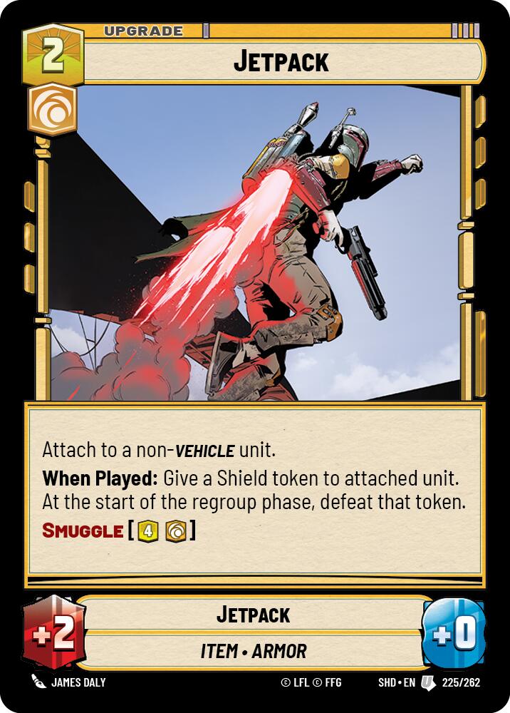 Jetpack (225/262) (225/262) [Shadows of the Galaxy] | Cards and Coasters CA