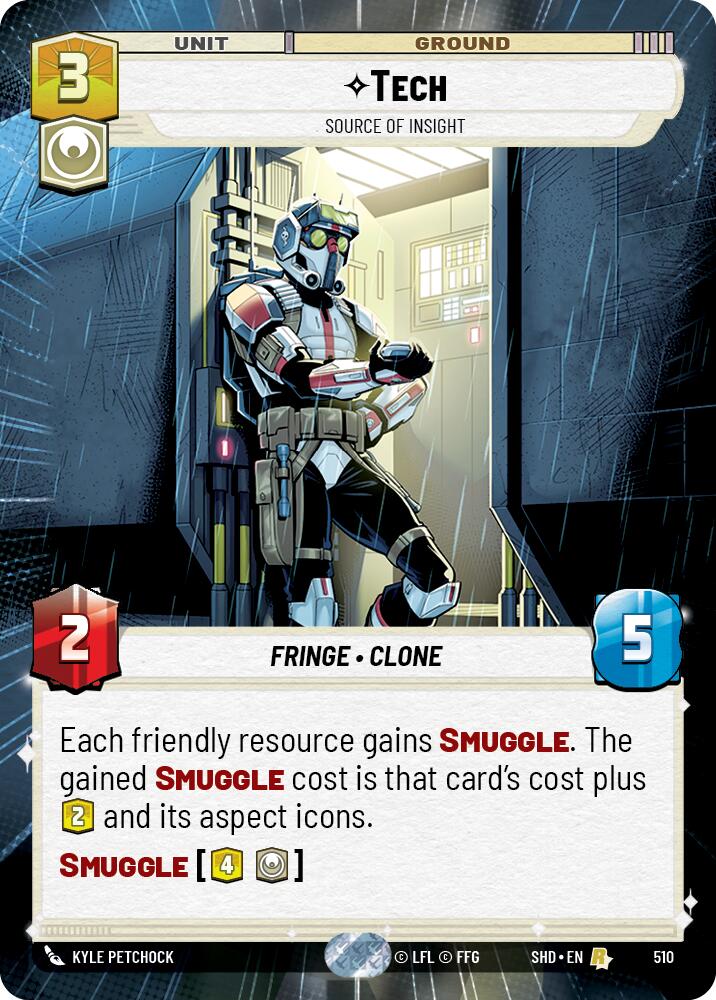 Tech - Source of Insight (510) (Hyperspace) (510) [Shadows of the Galaxy] | Cards and Coasters CA