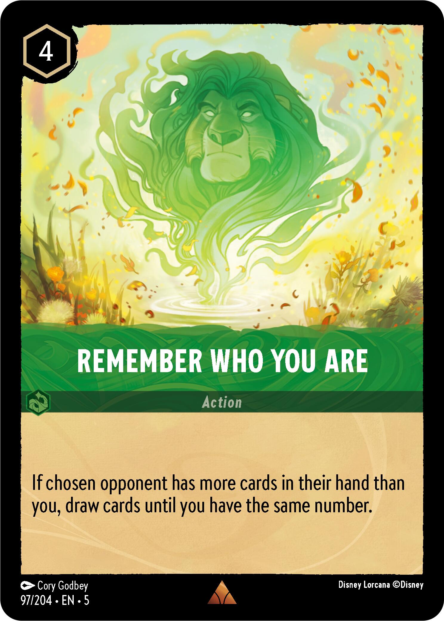 Remember Who You Are (97/204) [Shimmering Skies] | Cards and Coasters CA