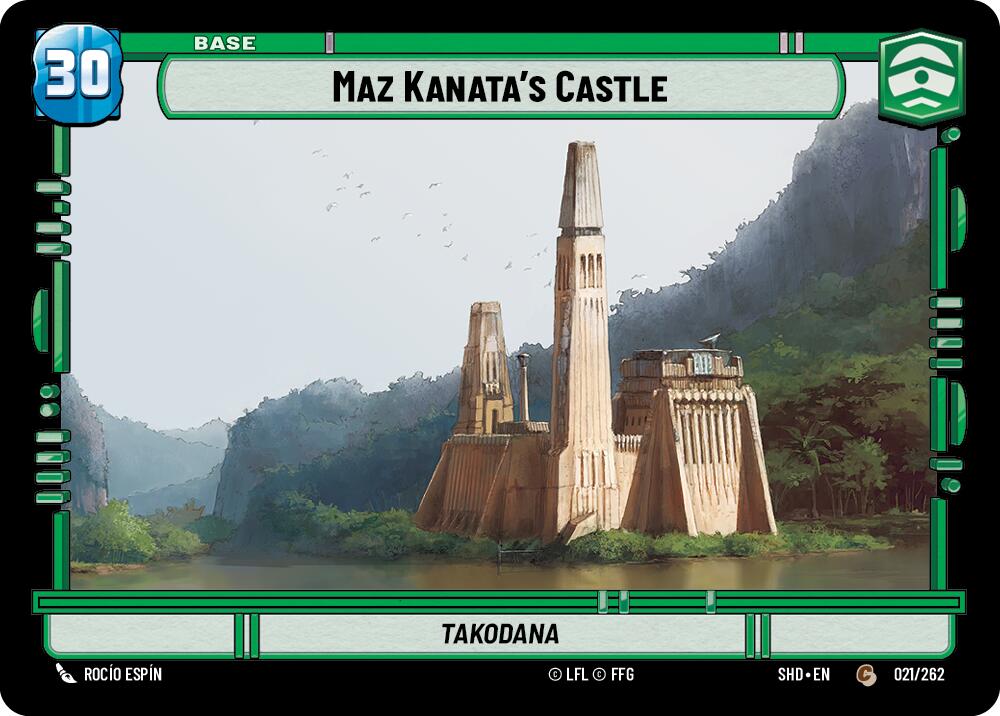 Maz Kanata's Castle // Shield (021 // T02) (021 // T02) [Shadows of the Galaxy] | Cards and Coasters CA