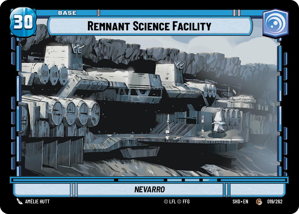 Remnant Science Facility // Experience (019 // T01) (019 // T01) [Shadows of the Galaxy] | Cards and Coasters CA