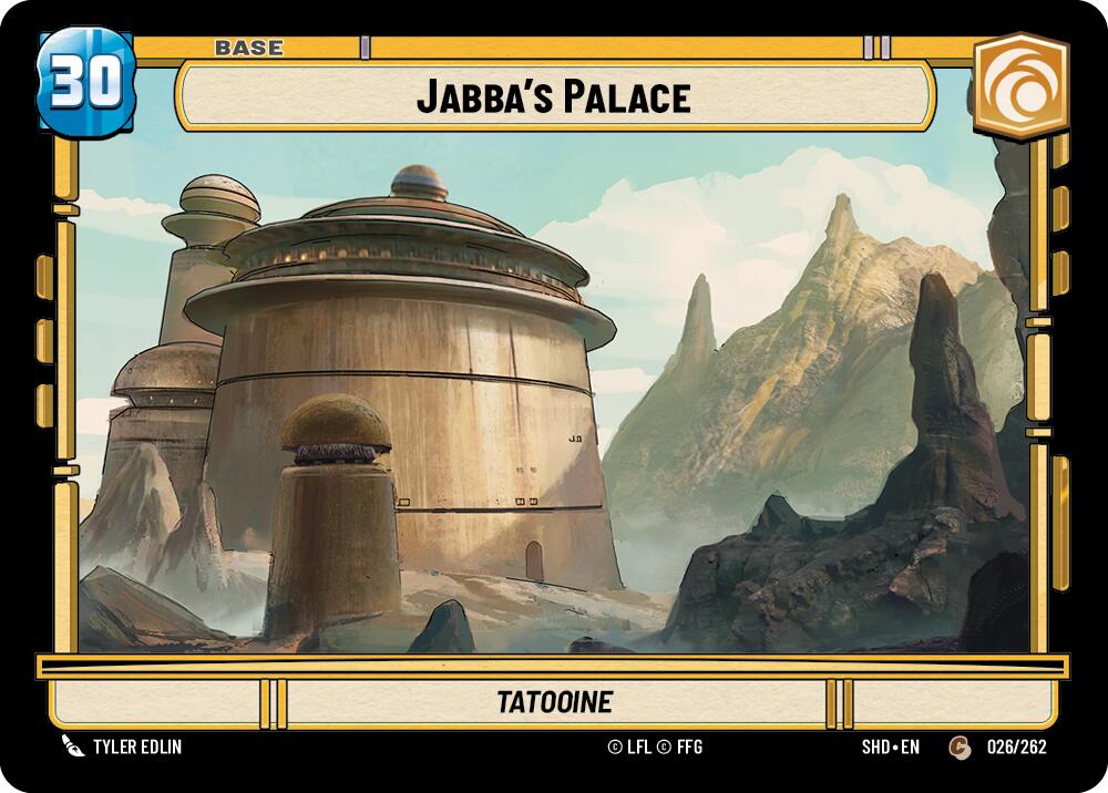 Jabba's Palace // Experience (026 // T01) (026 // T01) [Shadows of the Galaxy] | Cards and Coasters CA