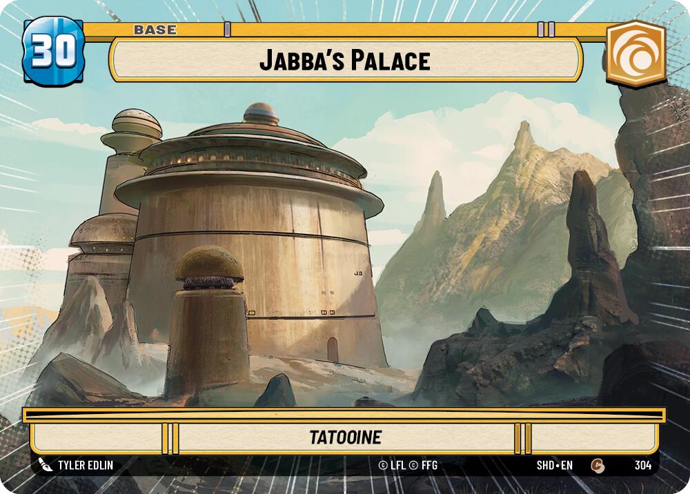 Jabba's Palace // Experience (304 // T03) (Hyperspace) (304 // T03) [Shadows of the Galaxy] | Cards and Coasters CA