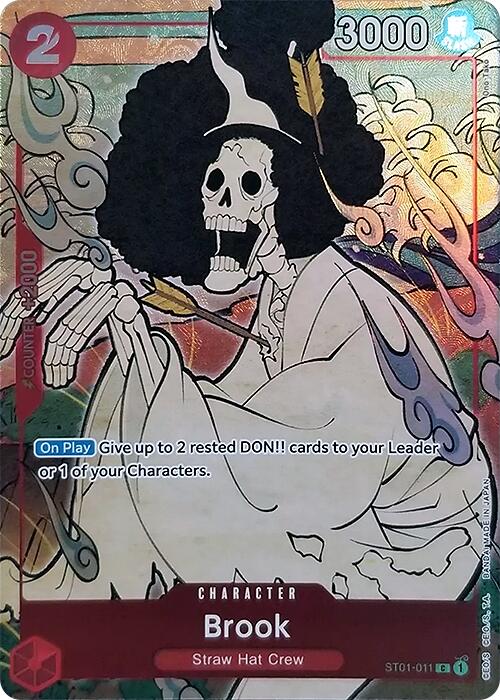 Brook (English Version 1st Anniversary Set) [One Piece Promotion Cards] | Cards and Coasters CA