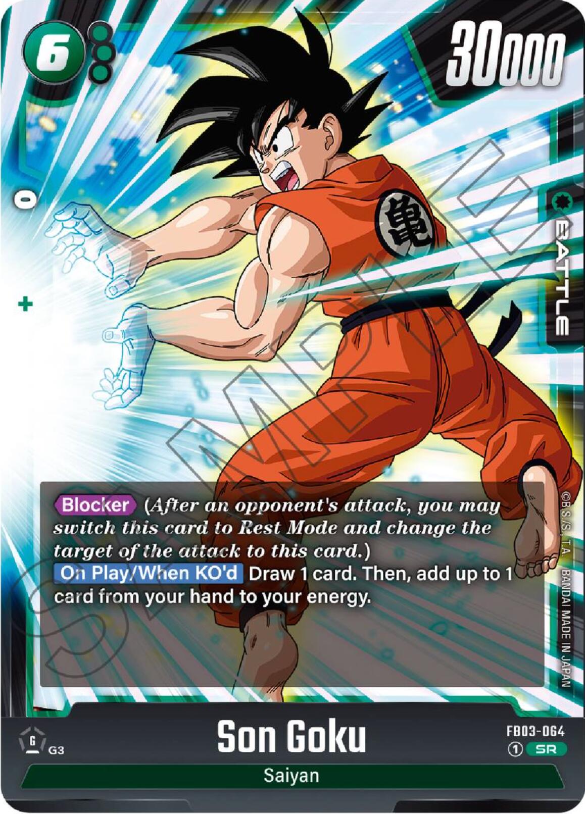 Son Goku (FB03-064) [Raging Roar] | Cards and Coasters CA