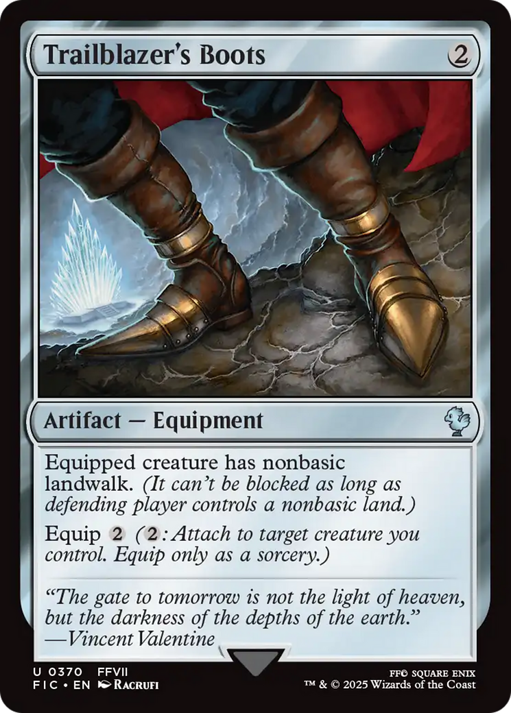 Trailblazer's Boots [FINAL FANTASY Commander] | Cards and Coasters CA