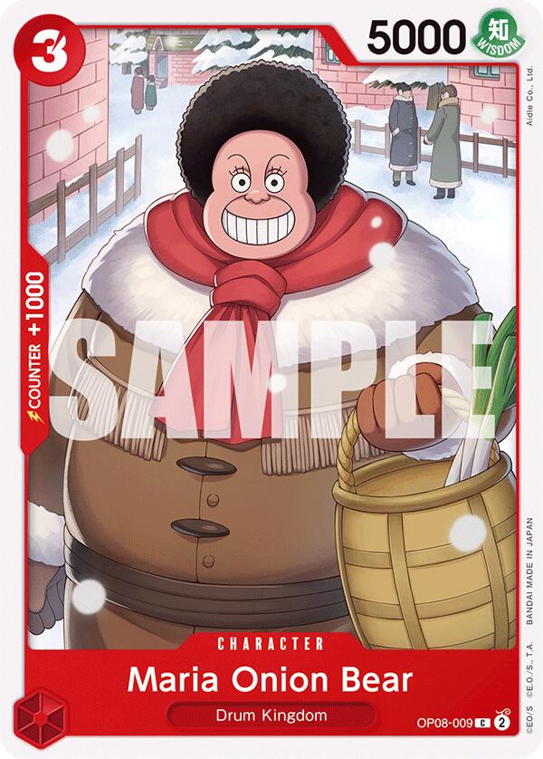 Maria Onion Bear [Two Legends] | Cards and Coasters CA