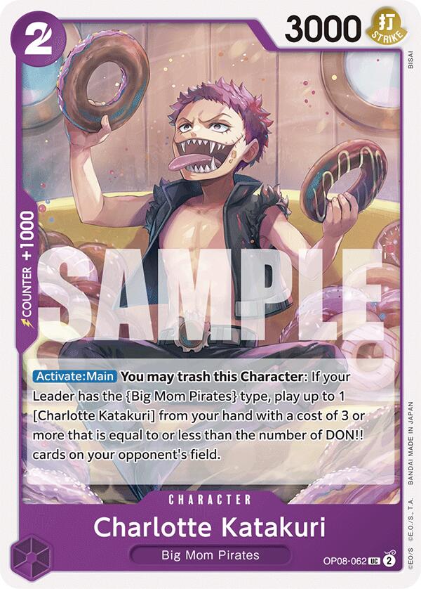 Charlotte Katakuri [Two Legends] | Cards and Coasters CA