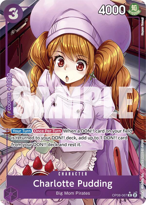 Charlotte Pudding (Parallel) [Two Legends] | Cards and Coasters CA