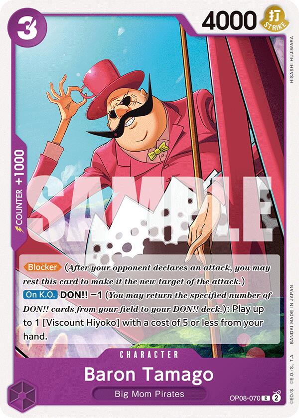 Baron Tamago [Two Legends] | Cards and Coasters CA