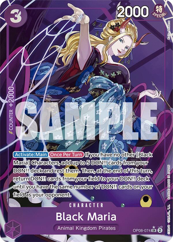 Black Maria (Parallel) [Two Legends] | Cards and Coasters CA