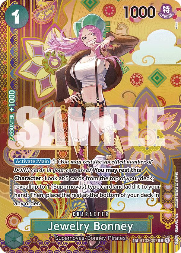 Jewelry Bonney (SP) [Two Legends] | Cards and Coasters CA