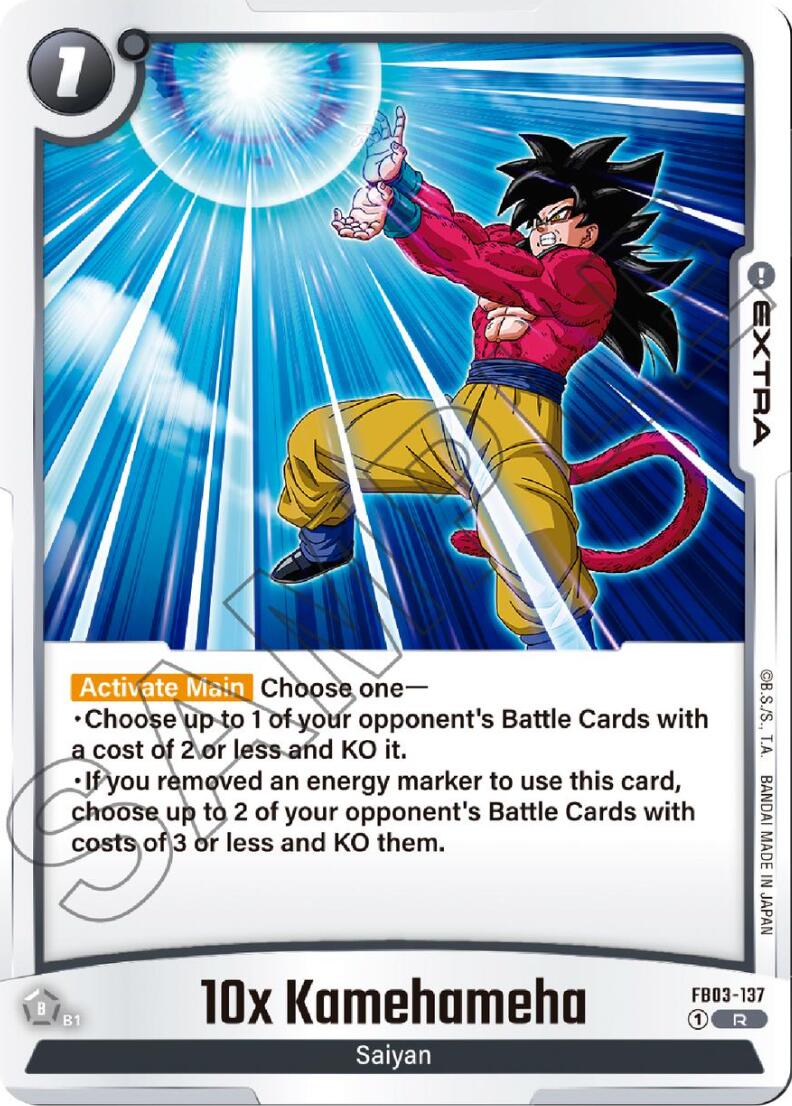 10x Kamehameha [Raging Roar] | Cards and Coasters CA