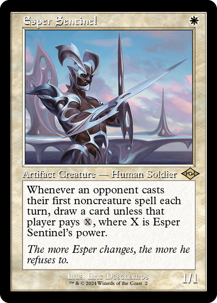 Esper Sentinel (Retro) [Modern Horizons 2] | Cards and Coasters CA