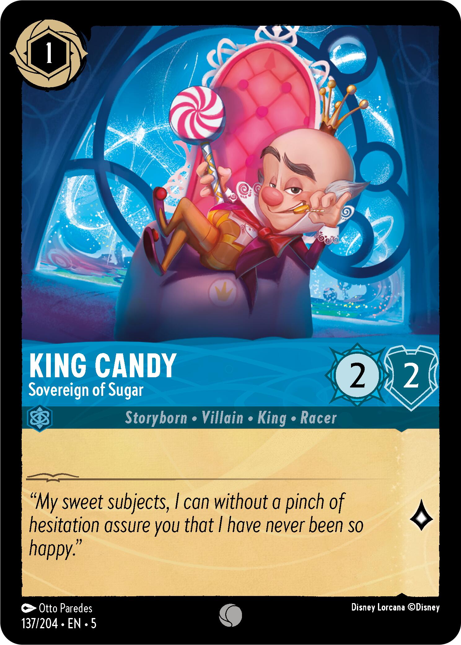 King Candy - Sovereign of Sugar (137/204) [Shimmering Skies] | Cards and Coasters CA