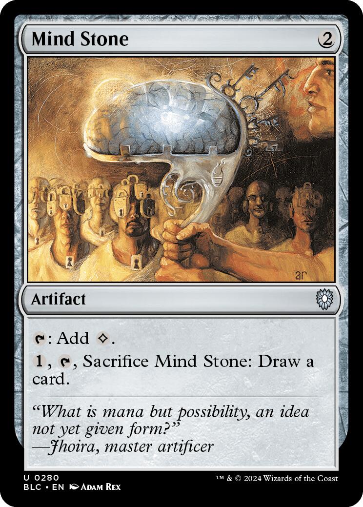 Mind Stone [Bloomburrow Commander] | Cards and Coasters CA