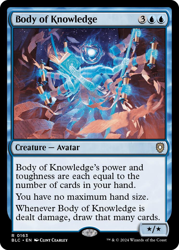 Body of Knowledge [Bloomburrow Commander] | Cards and Coasters CA