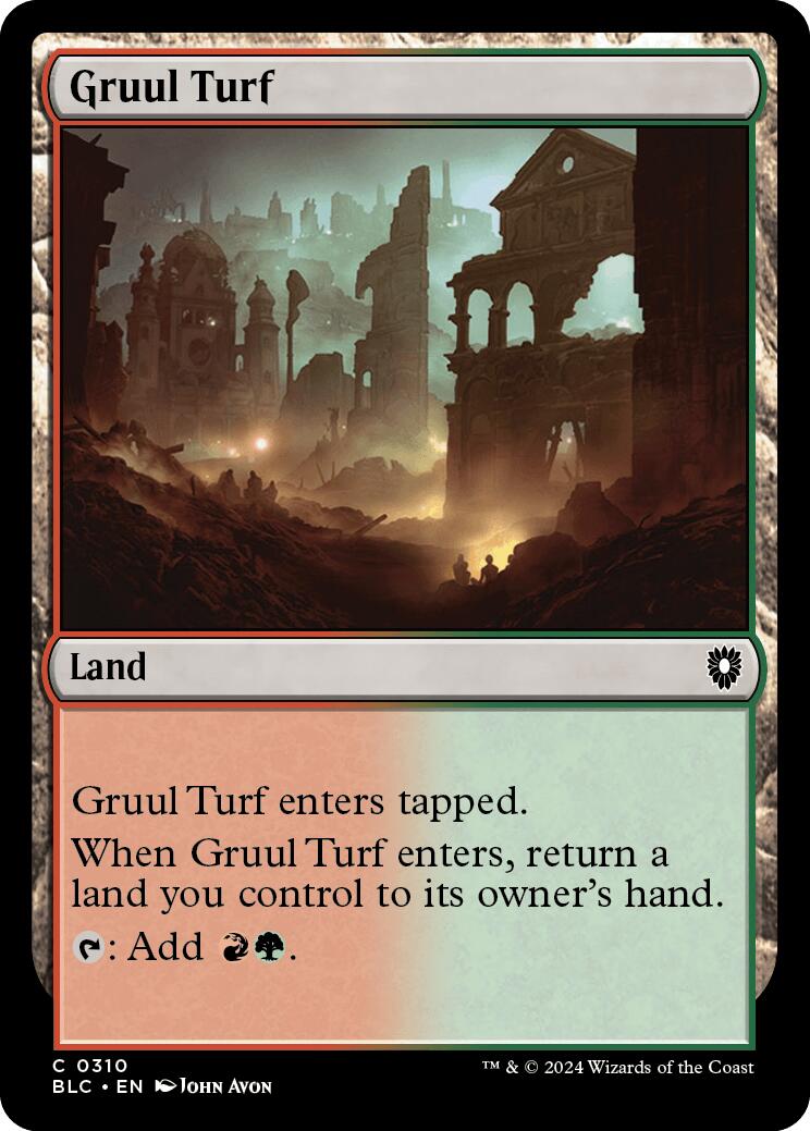 Gruul Turf [Bloomburrow Commander] | Cards and Coasters CA