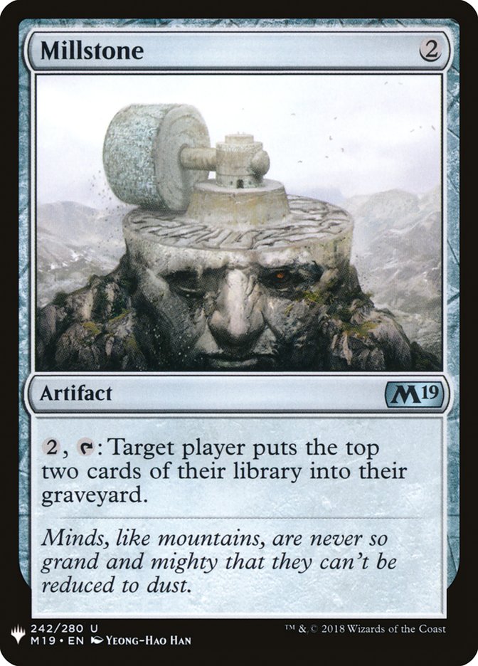 Millstone [Mystery Booster] | Cards and Coasters CA
