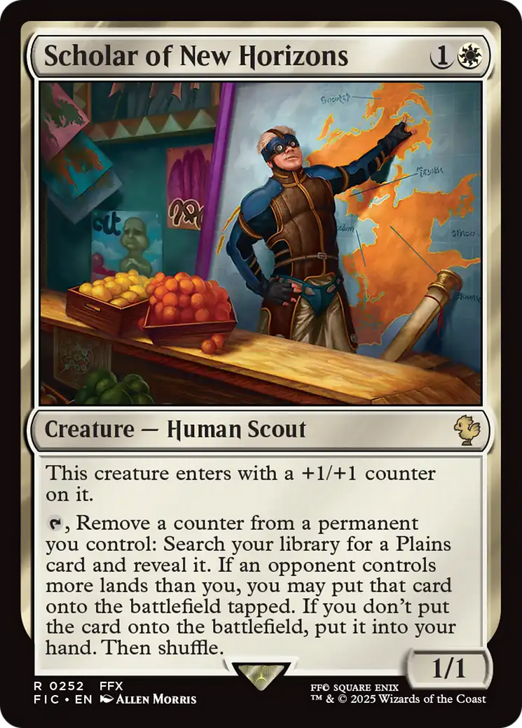 Scholar of New Horizons [FINAL FANTASY Commander] | Cards and Coasters CA