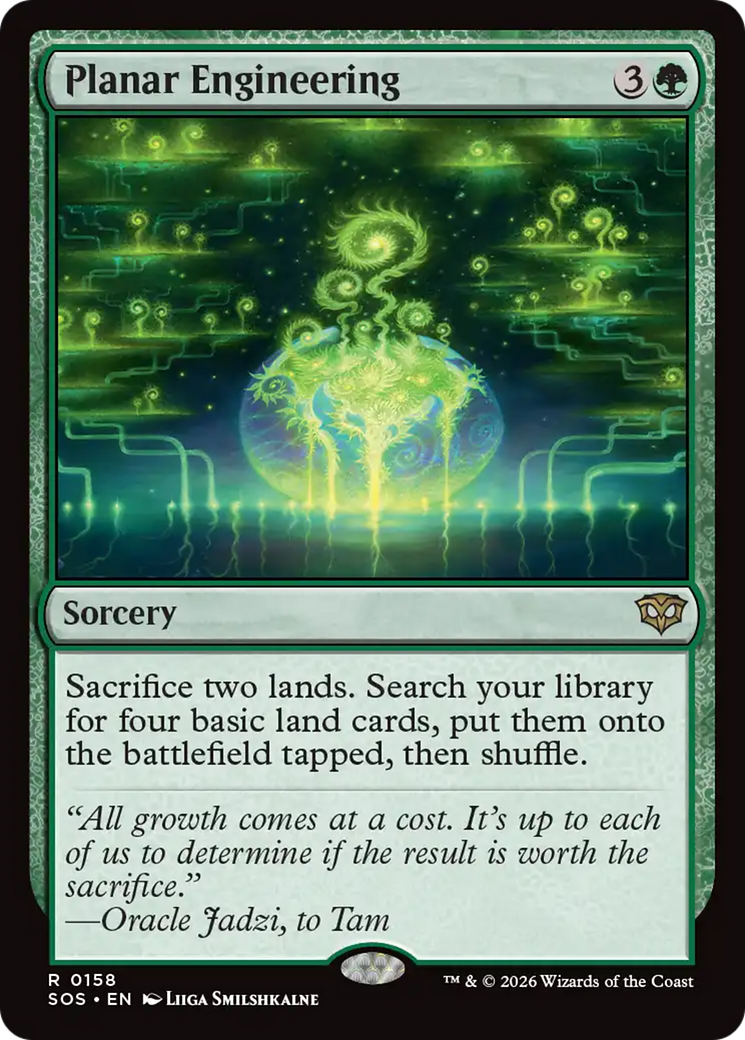Planar Engineering [Secrets of Strixhaven] | Cards and Coasters CA