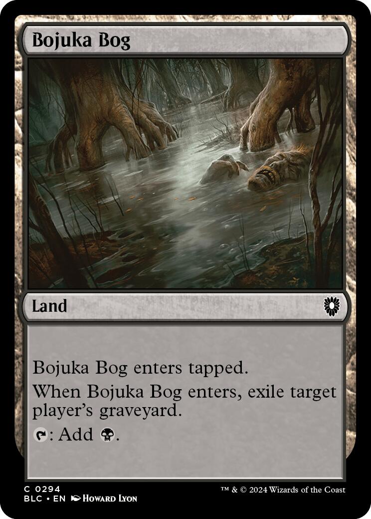 Bojuka Bog [Bloomburrow Commander] | Cards and Coasters CA