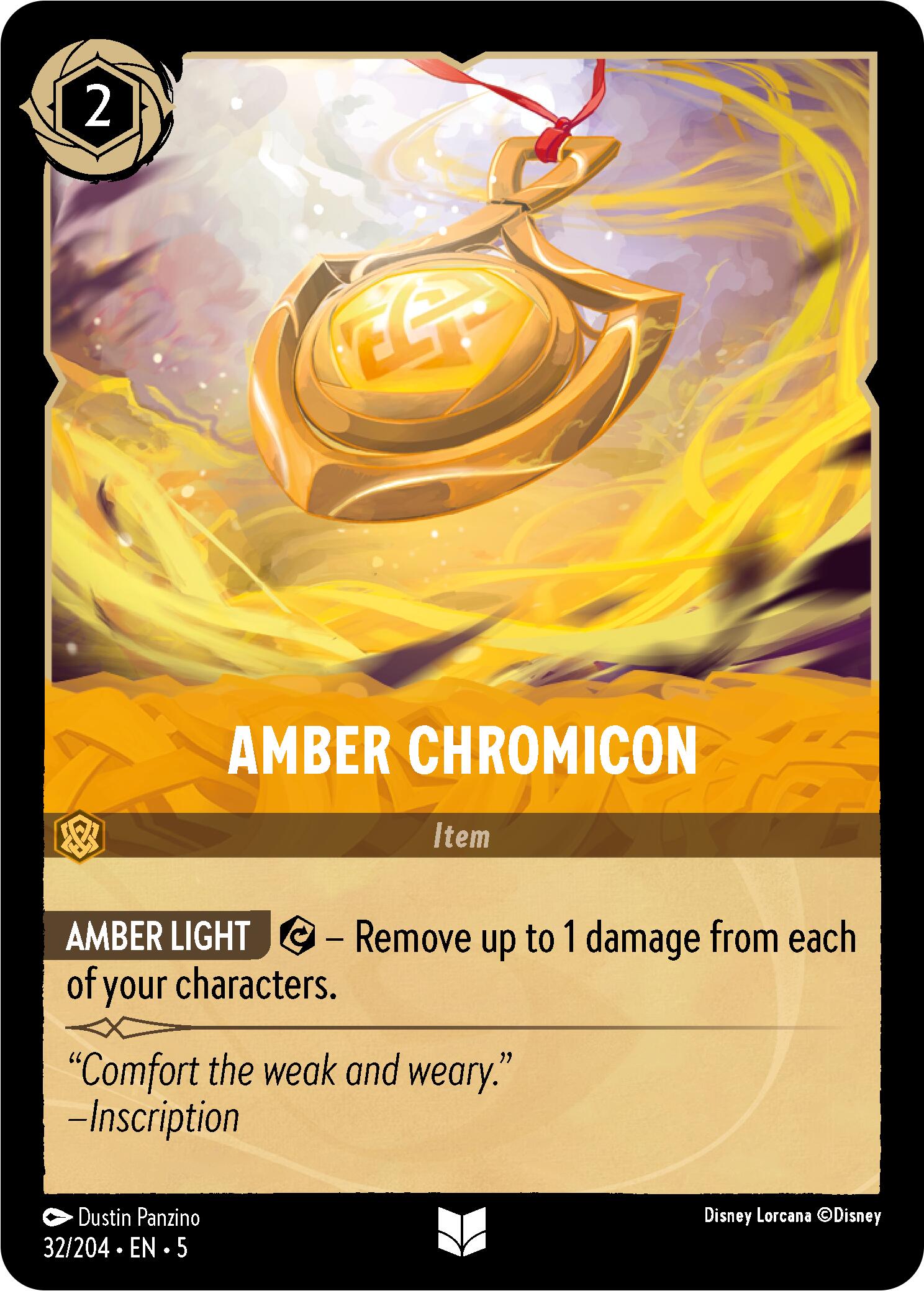 Amber Chromicon (32/204) [Shimmering Skies] | Cards and Coasters CA