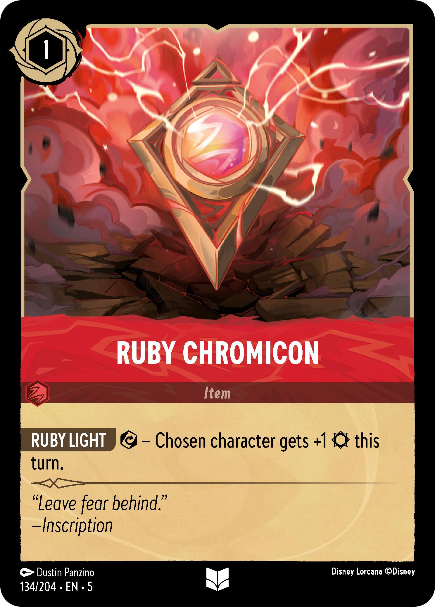 Ruby Chromicon (134/204) [Shimmering Skies] | Cards and Coasters CA