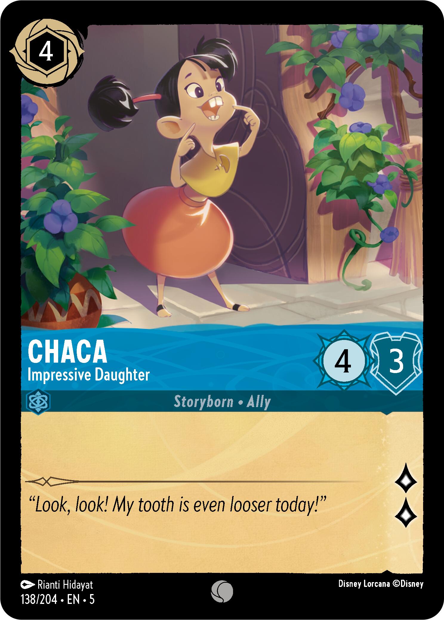 Chaca - Impresive Daughter (138/204) [Shimmering Skies] | Cards and Coasters CA