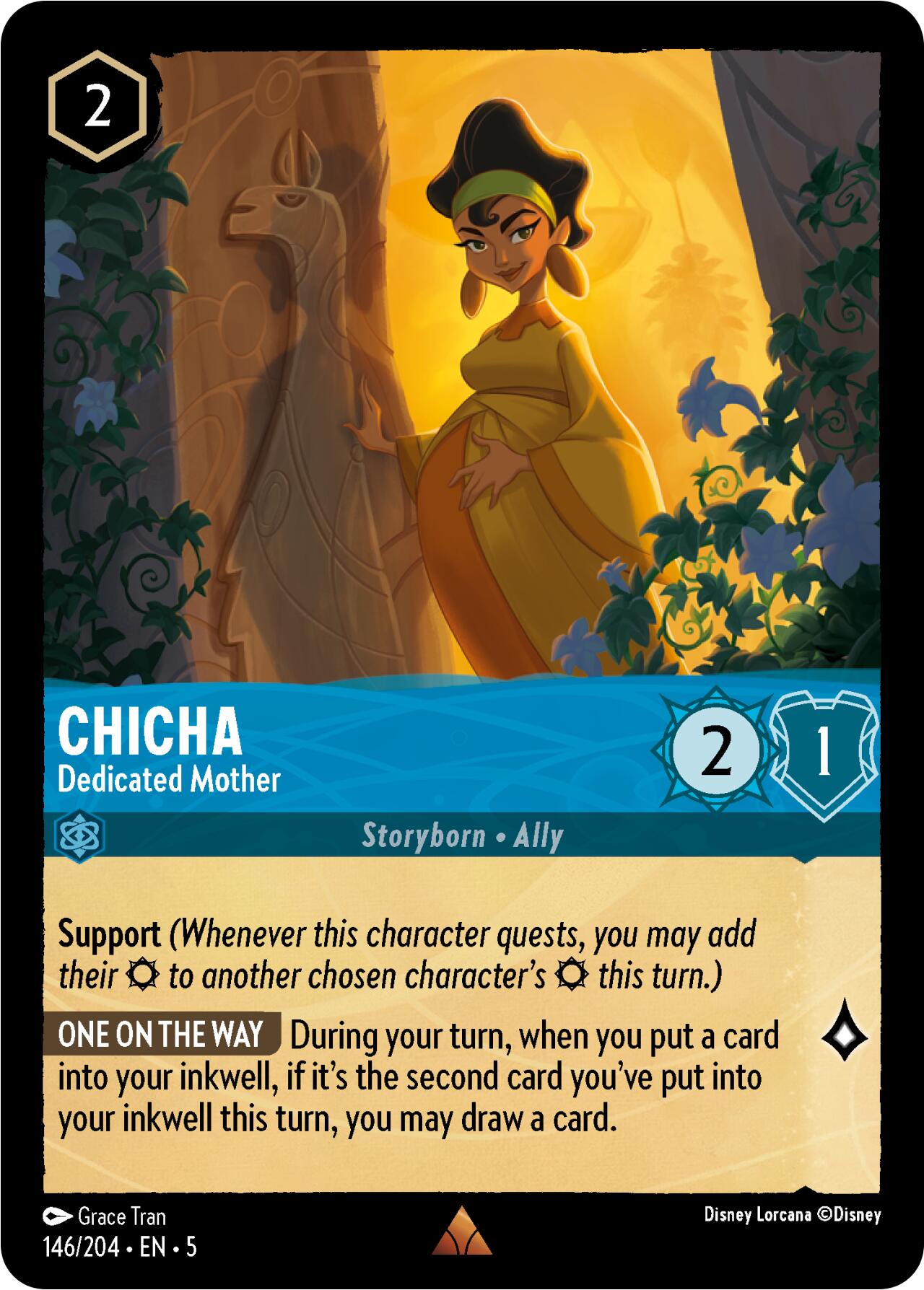 Chicha - Dedicated Mother (146/204) [Shimmering Skies] | Cards and Coasters CA