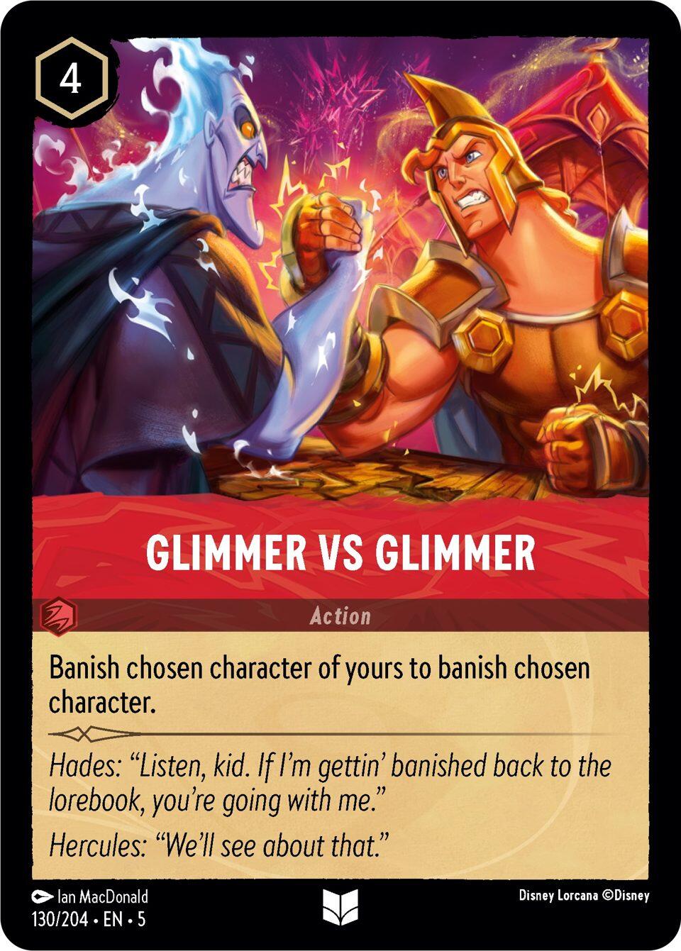 Glimmer vs Glimmer (130/204) [Shimmering Skies] | Cards and Coasters CA