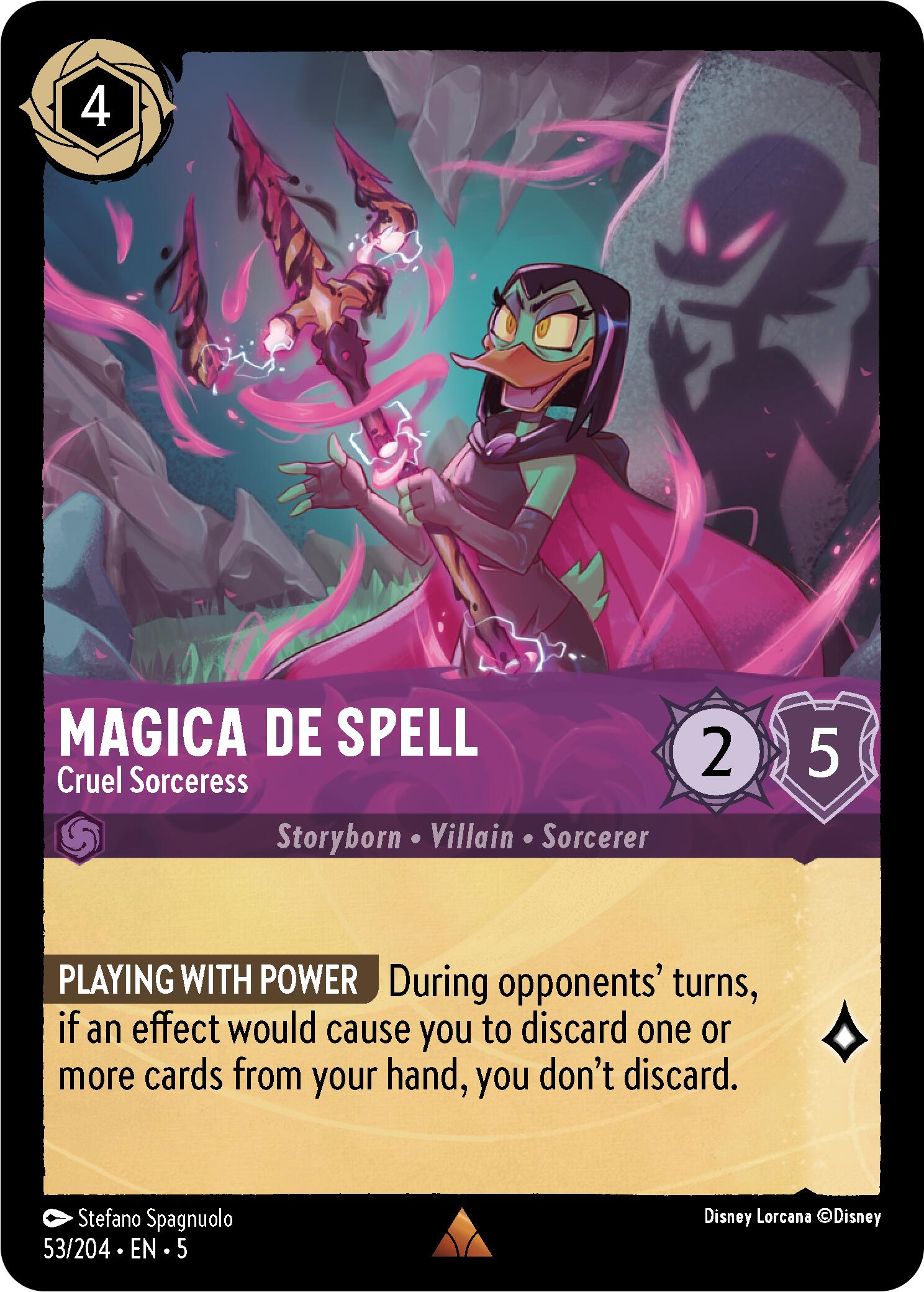 Magica De Spell - Cruel Sorceress (53/204) [Shimmering Skies] | Cards and Coasters CA