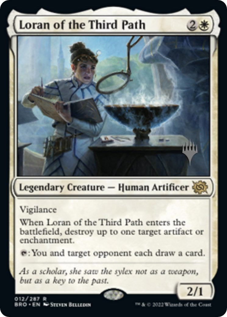 Loran of the Third Path (Promo Pack) [The Brothers' War Promos] | Cards and Coasters CA