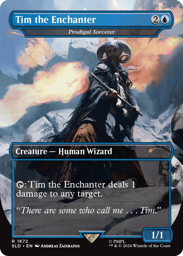 Tim the Enchanter - Prodigal Sorcerer [Secret Lair Drop Series] | Cards and Coasters CA