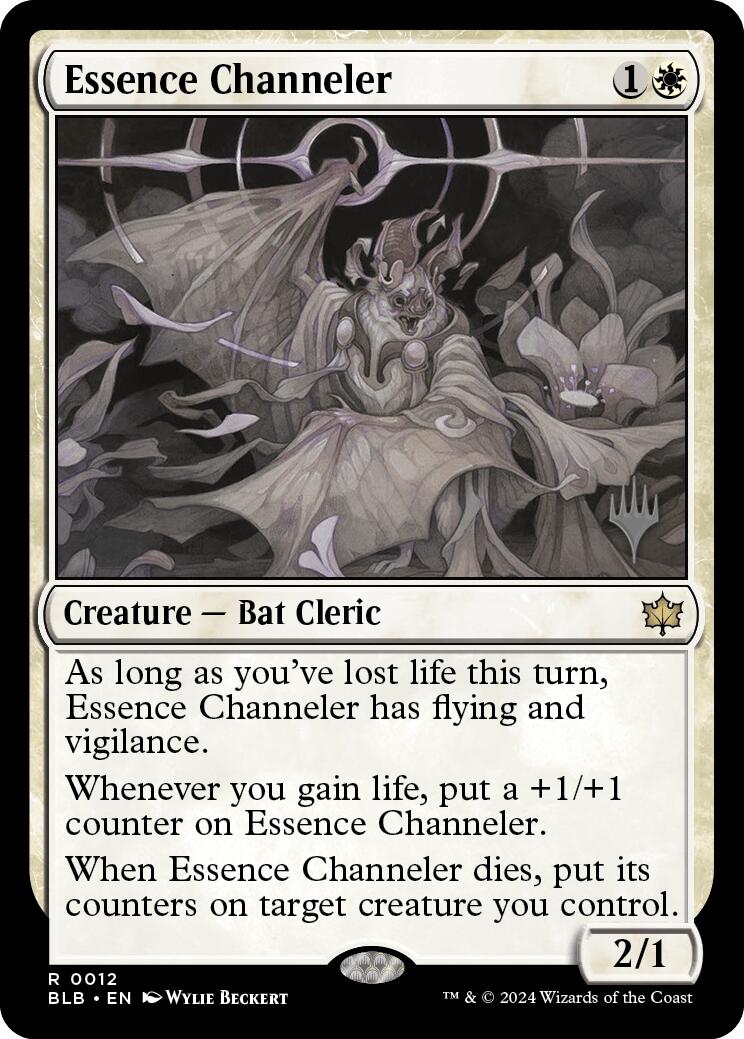 Essence Channeler (Promo Pack) [Bloomburrow Promos] | Cards and Coasters CA