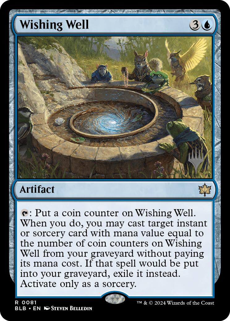 Wishing Well (Promo Pack) [Bloomburrow Promos] | Cards and Coasters CA