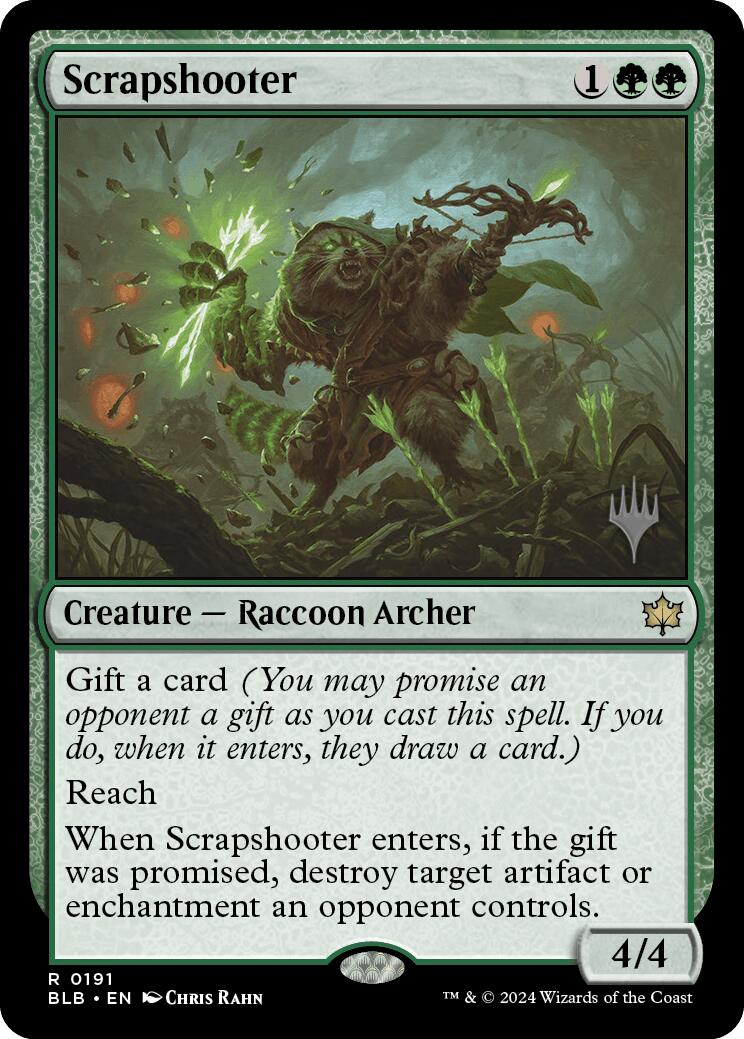 Scrapshooter (Promo Pack) [Bloomburrow Promos] | Cards and Coasters CA