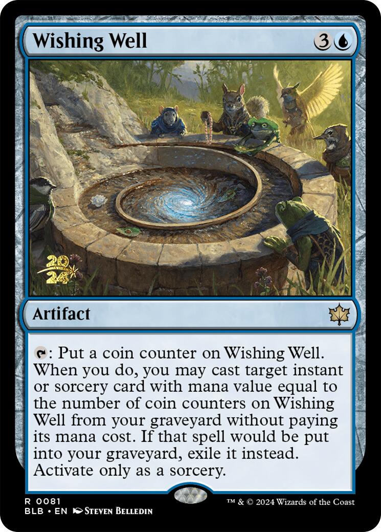 Wishing Well [Bloomburrow Prerelease Promos] | Cards and Coasters CA