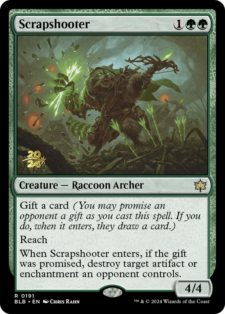 Scrapshooter [Bloomburrow Prerelease Promos] | Cards and Coasters CA