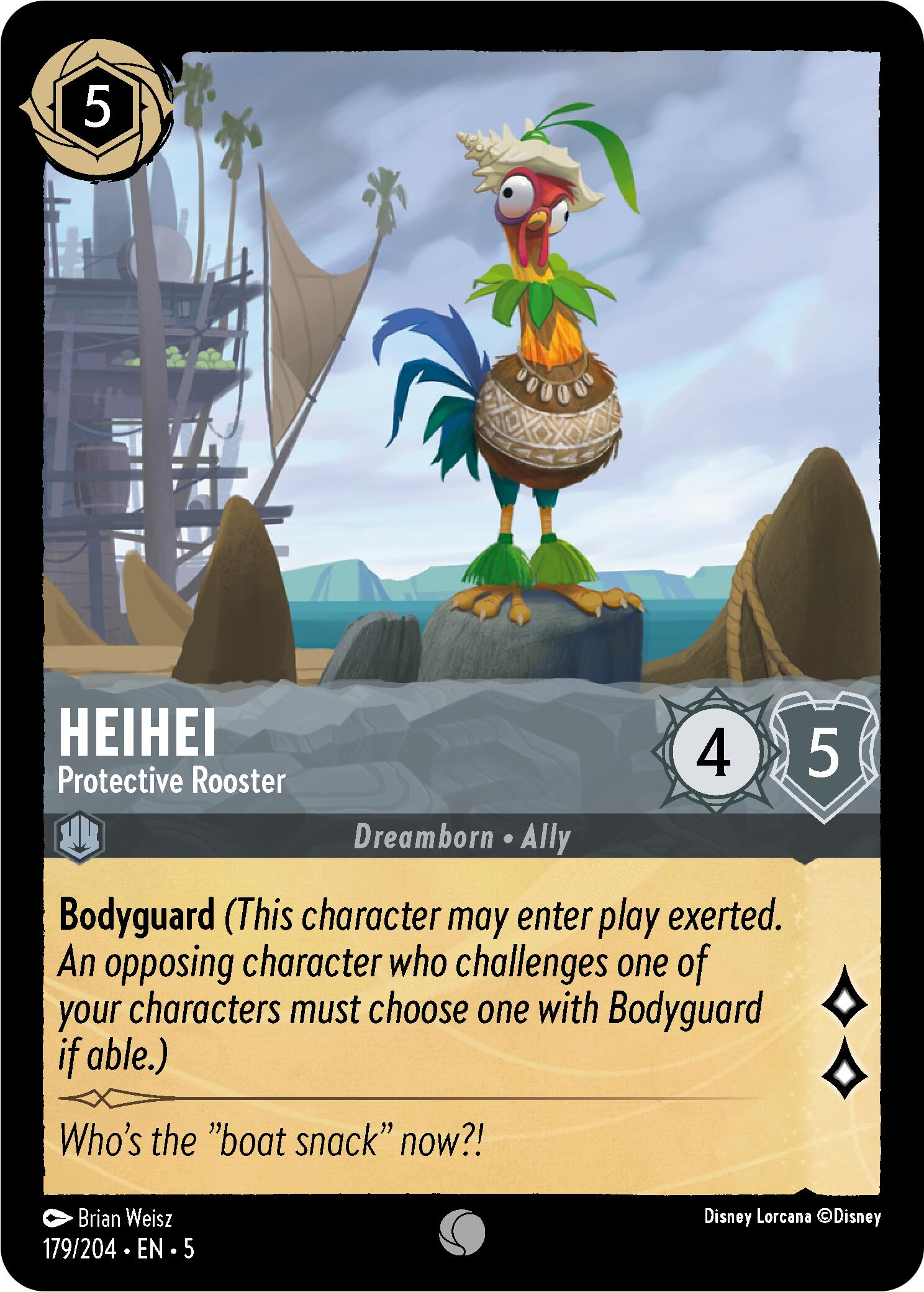 HeiHei - Protective Rooster (179/204) [Shimmering Skies] | Cards and Coasters CA