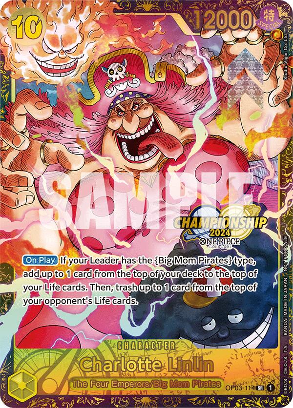 Charlotte Linlin (Championship 2024) [One Piece Promotion Cards] | Cards and Coasters CA