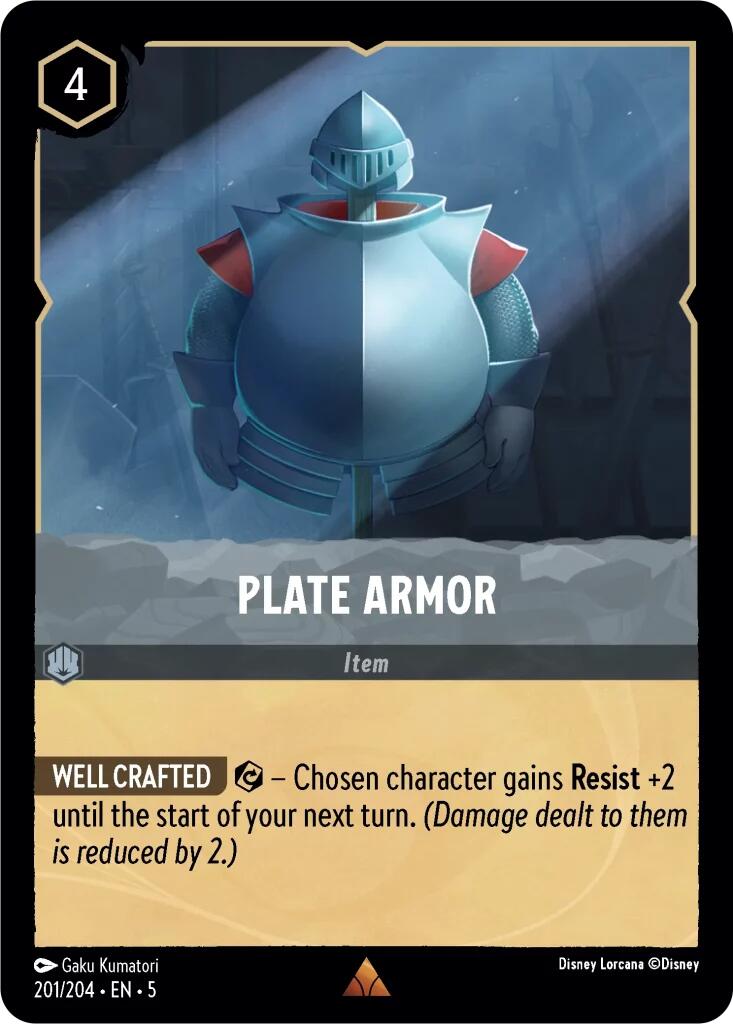 Plate Armor (201/204) [Shimmering Skies] | Cards and Coasters CA