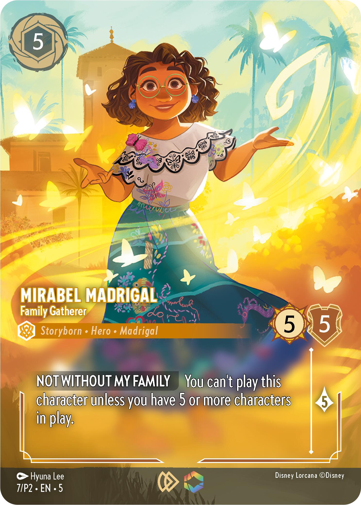 Mirabel Madrigal - Family Gatherer (Store Championship) (7) [Promo Cards] | Cards and Coasters CA