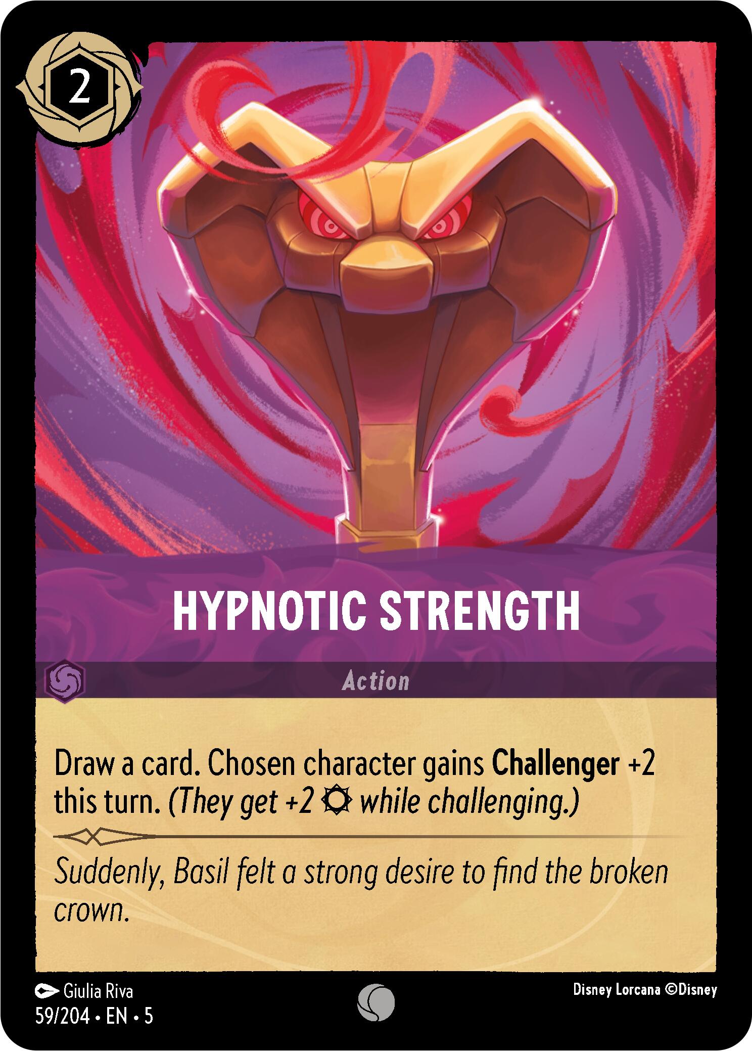 Hypnotic Strength (59/204) [Shimmering Skies] | Cards and Coasters CA