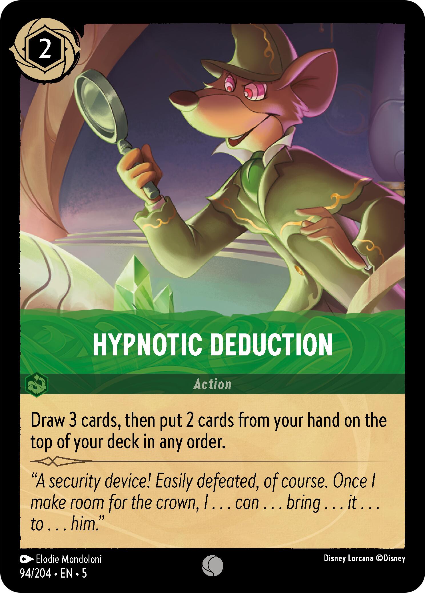 Hypnotic Deduction (94/204) [Shimmering Skies] | Cards and Coasters CA